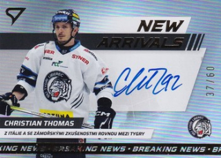 24-25 TELH - Christian THOMAS č. NAS-CT New Arrivals Auto 37/60