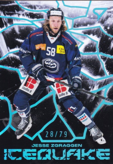 24-25 NLA - Jesse ZGRAGGEN č. IQ-24 Icequake Blueiceberg