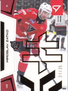 24-25 TIPOS SHL - Miroslav ZAŤKO č. 017 Gold x/35