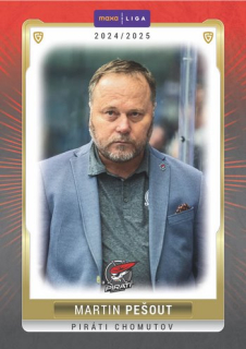 24-25 GOAL Cards - Martin PEŠOUT č. CHOM-25