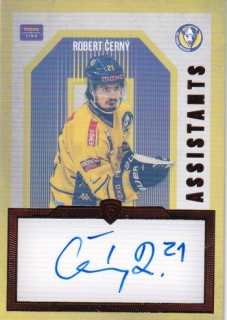 24-25 GOAL Cards - Robert ČERNÝ č. AS-09 Assistants Auto 15/30