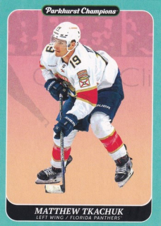 23-24 Parkhurst Champions - Matthew TKACHUK č. 27 Color Variation