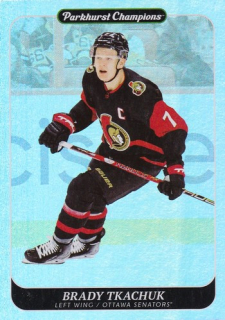 23-24 Parkhurst Champions - Brady TKACHUK č. 71 Rainbow