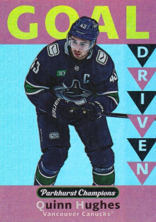23-24 Parkhurst Champions - Quinn HUGHES č. GD-27 Goal Driven
