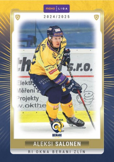 24-25 GOAL Cards - Aleksi SALONEN č. ZLI-04 Canvas 1of40