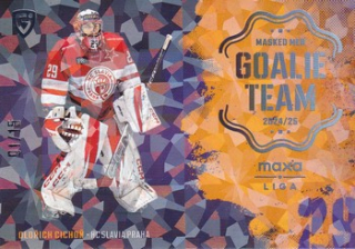 24-25 GOAL Cards - Oldřich CICHOŇ č. GT-19 Goalie Team Parallel x/15