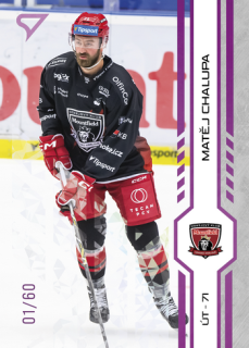 24-25 TELH - Matěj CHALUPA č. 313 Purple Iceberg x/60