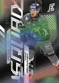 24-25 TELH - Tarmo REUNANEN č. PS-68 Powerplay Squad Black Rainbow x/99