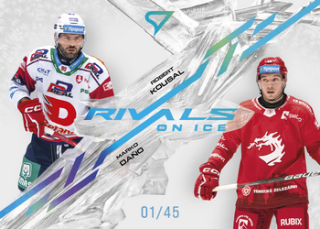 24-25 TELH - Robert KOUSAL vs Marko DAŇO č. RI-03 Rivals on Ice Blue Glacier x/45