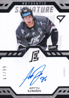 24-25 TELH - Arttu ILOMÄKI č. SL1-AI Authentic Signature 41/99