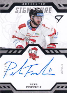24-25 TELH - Petr FRIDRICH č. SL2-PF Authentic Signature 61/75