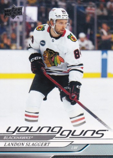 24-25 UD S1 - Landon SLAGGERT č. 203 Young Guns