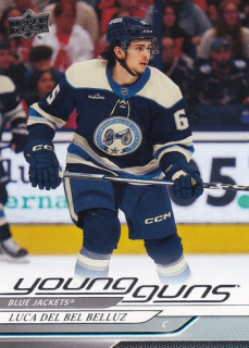 24-25 UD S1 - Luca Del Bel BELLUZ č. 214 Young Guns