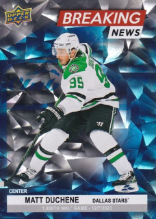 24-25 UD S1 - Matt DUCHENE č. BN-19 BREAKING NEWS