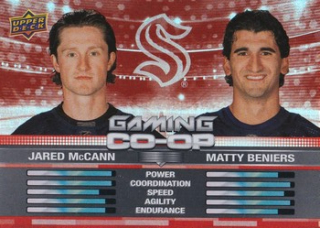 24-25 UD S1 - Jared McCANN/Matty BENIERS č. CGO-22 GAMING CO-OP