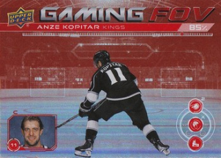 24-25 UD S1 - Anze KOPITAR č. GFOV-22 GAMING FOV