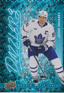 24-25 UD S2 - John TAVARES č. DZ-57 DAZZLERS BLUE