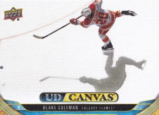 24-25 UD S2 - Blake COLEMAN č. C169 UD CANVAS
