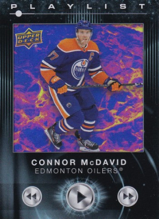 24-25 UD S2 - Connor McDAVID č. PL-5 PLAYLIST