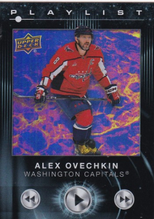 24-25 UD S2 - Alex OVECHKIN č. PL-12 PLAYLIST