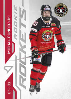 24-25 TIPOS - Michal ČUNDERLÍK č. RR-18 Rookie Rockets