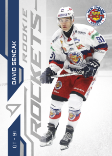 24-25 TIPOS - David SENČÁK č. RR-21 Rookie Rockets