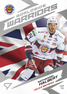 24-25 TIPOS - Nathanael HALBERT č. WW-19 Worldwide Warriors