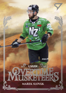24-25 TIPOS - Marek SLOVÁK č. OM-33 Overtime Musketeers