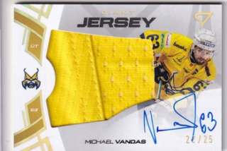 24-25 TIPOS - Michael VANDAS č. GJS-MV Giant Jersey Auto 22/25