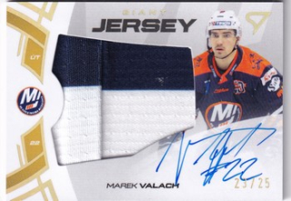 24-25 TIPOS - Marek VALACH č. GJS-VA Giant Jersey Auto 23/25