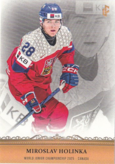 24-25 Český hokej - Miroslav HOLINKA č. WJC-21