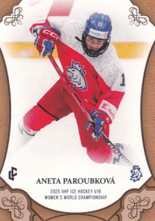 24-25 Český hokej - Aneta PAROUBKOVÁ č. WU18-04