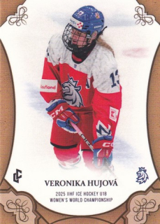 24-25 Český hokej - Veronika HUJOVÁ č. WU18-05