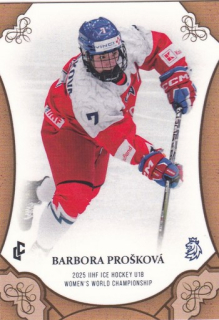 24-25 Český hokej - Barbora PROŠKOVÁ č. WU18-11