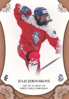 24-25 Český hokej - Julie JEBOUSKOVÁ č. WU18-17