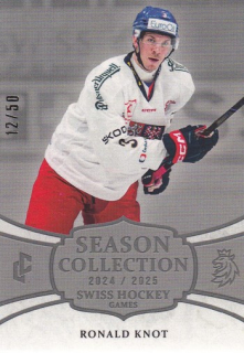 24-25 Český hokej - Ronald KNOT č. SHG-02 Platinum x/50