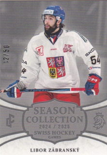 24-25 Český hokej - Libor ZÁBRANSKÝ č. SHG-07 Platinum x/50
