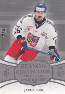 24-25 Český hokej - Jakub FLEK č. SHG-15 Platinum x/50