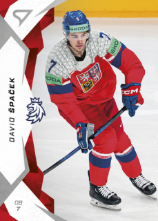 2025 Hokejové Česko - David ŠPAČEK č. 25