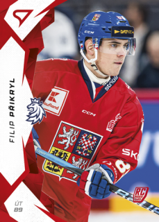 2025 Hokejové Česko - Filip PŘIKRYL č. 53 Red