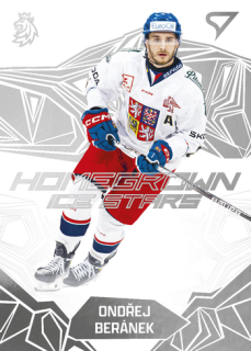 2025 Hokejové Česko - Ondřej BERÁNEK č. HS-13 Homegrown Ice Stars