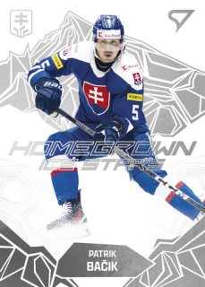 2025 Hokejové Slovensko - Patrik BAČIK č. HS-02 Homegrown Ice Stars