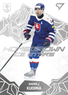 2025 Hokejové Slovensko - Andrej KUDRNA č. HS-13 Homegrown Ice Stars