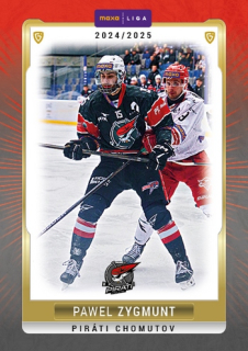 24-25 GOAL Cards - Pawel ZYGMUNT č. CHOM-31