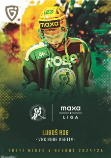 24-25 GOAL Cards - Luboš ROB ml. č. MED-02 Medailists