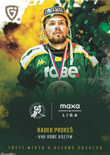 24-25 GOAL Cards - Radek PROKEŠ č. MED-04 Medailists