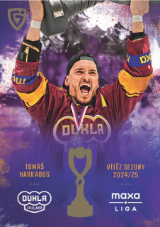 24-25 GOAL Cards - Tomáš HARKABUS č. CH-13 Champions