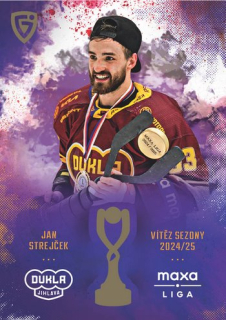 24-25 GOAL Cards - Jan STREJČEK č. CH-21 Champions