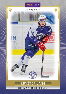 24-25 GOAL Cards - Kryštof LANG č. KOL-27