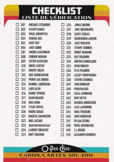 24-25 OPC - Checklist 301-400 č. 400 Retro